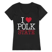 W Republic Women's I Love Shirt Polk State Eagles 550-362