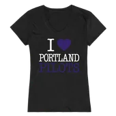 W Republic Women's I Love Shirt Portland Pilots 550-363