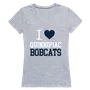 W Republic Women's I Love Shirt Quinnipiac Bobcats 550-365