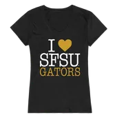 W Republic Women's I Love Shirt San Francisco State Gators 550-376