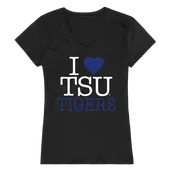 W Republic Women's I Love Shirt Tennessee State University Tigers 550-390