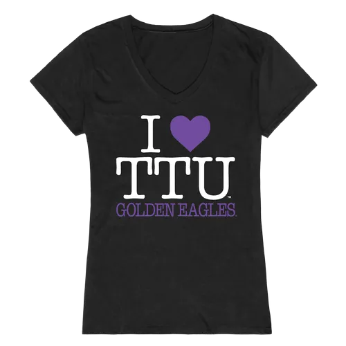 W Republic Women's I Love Shirt Tennessee Tech Golden Eagles 550-391