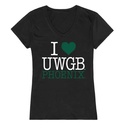 W Republic Women's I Love Shirt Wisconsin Green Bay Phoenix 550-397