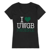 W Republic Women's I Love Shirt Wisconsin Green Bay Phoenix 550-397