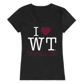 W Republic Women's I Love Shirt West Texas A&M Buffaloes 550-403