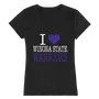 W Republic Women's I Love Shirt Winona State Warriors 550-408