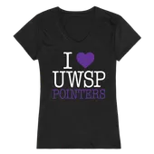 W Republic Women's I Love Shirt Wisconsin Stevens Point Pointers 550-412