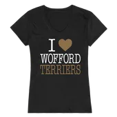 W Republic Women's I Love Shirt Wofford Terriers 550-415