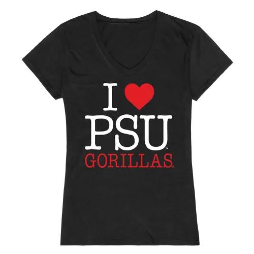 W Republic Women's I Love Shirt Pitt State Gorillas 550-427