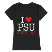 W Republic Women's I Love Shirt Pitt State Gorillas 550-427