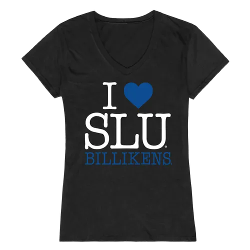 W Republic Women's I Love Shirt St Louis Billikens 550-428