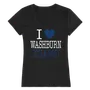 W Republic Women's I Love Shirt Washburn Ichabods 550-431