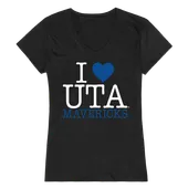 W Republic Women's I Love Shirt Texas-Arlington Mavericks 550-433