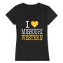 W Republic Women's I Love Shirt Missouri Western State University Griffons 550-439