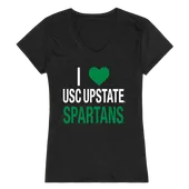 W Republic Women's I Love Shirt Usc Upstate Spartans 550-443