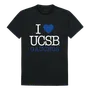W Republic I Love Tee Shirt Uc Santa Barbara Gauchos 551-112