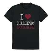 W Republic I Love Tee Shirt Charleston Cougars 551-115