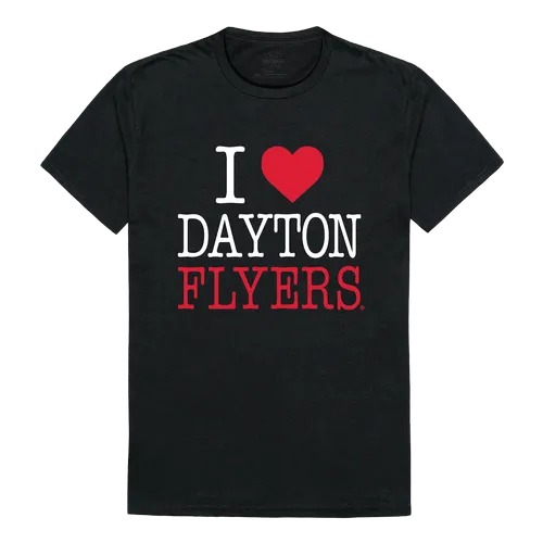 W Republic I Love Tee Shirt Dayton Flyers 551-119
