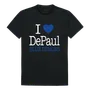 W Republic I Love Tee Shirt Depaul Blue Demons 551-121