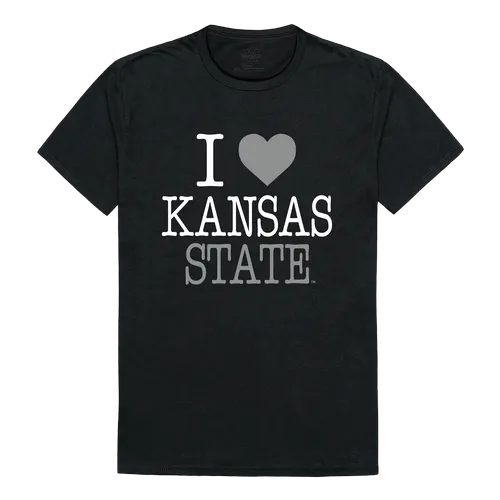 W Republic I Love Tee Shirt Kansas State Wildcats 551-127