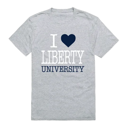 W Republic I Love Tee Shirt Liberty Flames 551-129