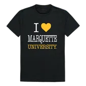 W Republic I Love Tee Shirt Marquette Golden Eagles 551-130