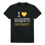 W Republic I Love Tee Shirt Marquette Golden Eagles 551-130