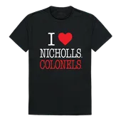 W Republic I Love Tee Shirt Nicholls State Colonels 551-138