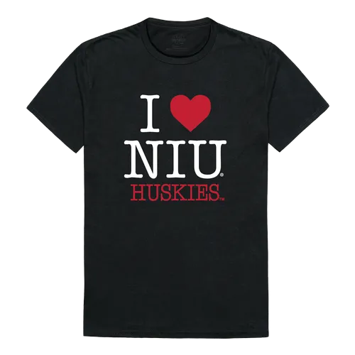 W Republic I Love Tee Shirt Northern Illinois Huskies 551-142