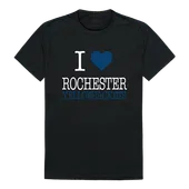 W Republic I Love Tee Shirt University Of Rochester Yellowjackets 551-146