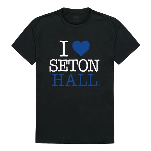 W Republic I Love Tee Shirt Seton Hall Pirates 551-147