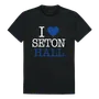 W Republic I Love Tee Shirt Seton Hall Pirates 551-147