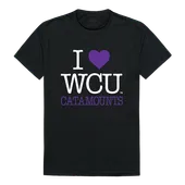 W Republic I Love Tee Shirt Western Carolina Catamounts 551-156