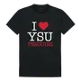 W Republic I Love Tee Shirt Youngstown State Penguins 551-159