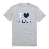 W Republic I Love Tee Shirt California Davis Aggies 551-161