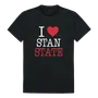 W Republic I Love Tee Shirt Cal State Stanislaus Warriors 551-208