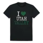 W Republic I Love Tee Shirt Utah Valley University Wolverines 551-210