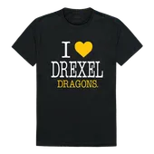 W Republic I Love Tee Shirt Drexel University Dragons 551-215