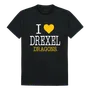 W Republic I Love Tee Shirt Drexel University Dragons 551-215