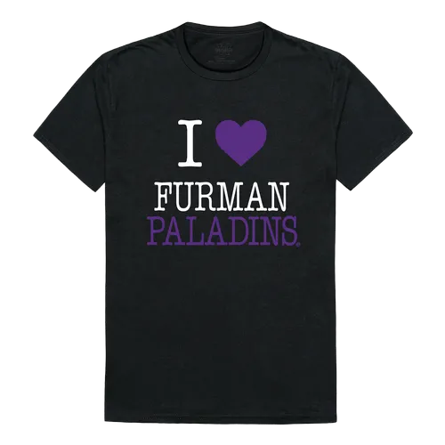 W Republic I Love Tee Shirt Furman University 551-220