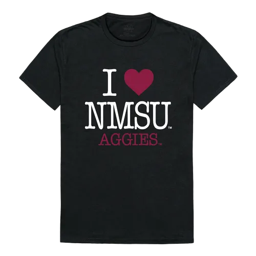 W Republic I Love Tee Shirt New Mexico State Aggies 551-225