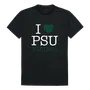 W Republic I Love Tee Shirt Portland State Vikings 551-229