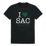 W Republic I Love Tee Shirt Sacramento State Hornets 551-231