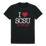 W Republic I Love Tee Shirt Saint Cloud State Huskies 551-237