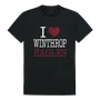 W Republic I Love Tee Shirt Winthrop Eagles 551-255