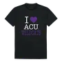 W Republic I Love Tee Shirt Abilene Christian Wildcats 551-257