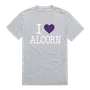 W Republic I Love Tee Shirt Alcorn State Bravehawks 551-261