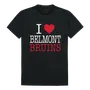 W Republic I Love Tee Shirt Belmont University Bruins 551-265