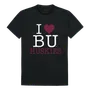 W Republic I Love Tee Shirt Bloomsburg University Huskies 551-268