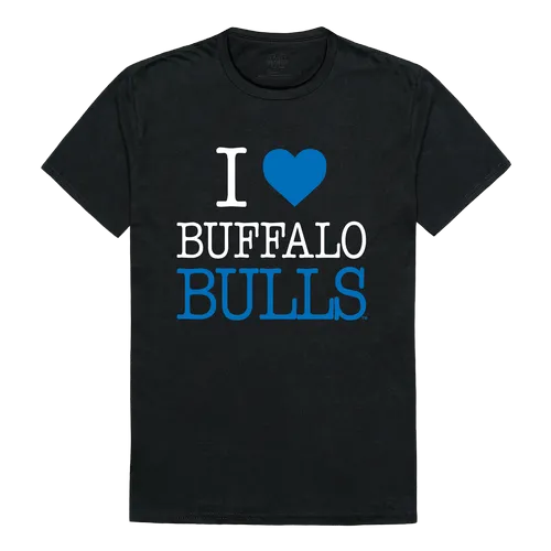 W Republic I Love Tee Shirt Buffalo Bulls 551-274